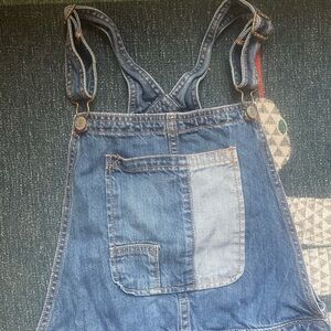 Gap Kids Patchwork overalls